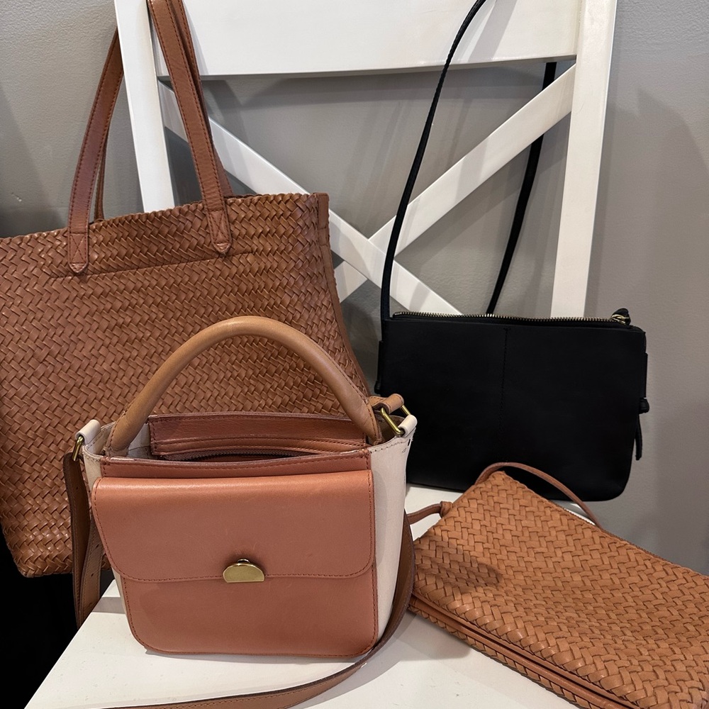 Bundle of 4 Madewell Bags